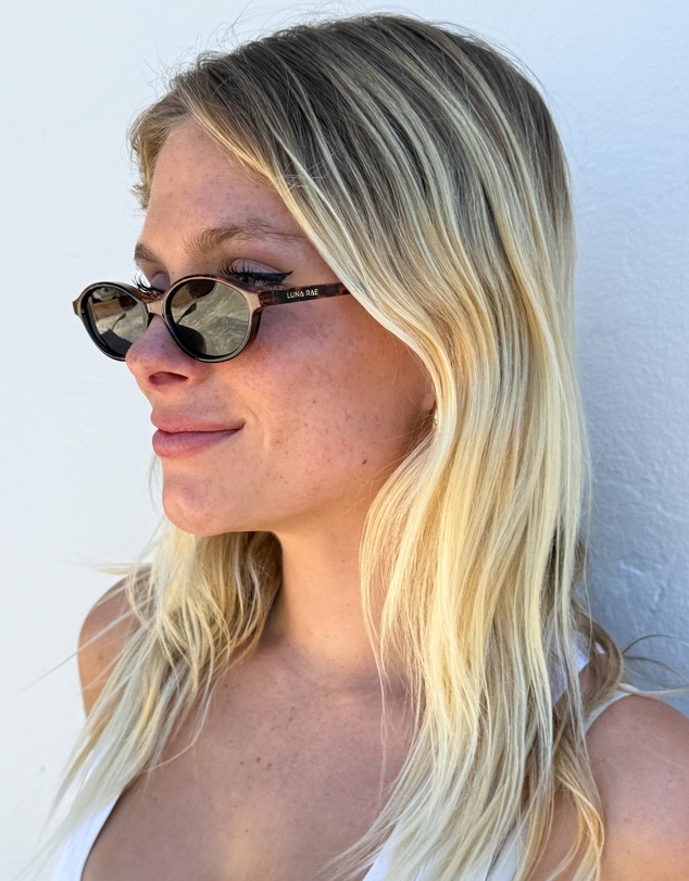 Luna Rae - Tortoise Shell - Soho Slims Sunglasses