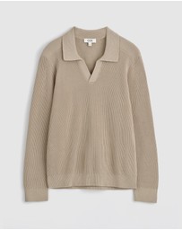 COS - Cotton Polo Jumper