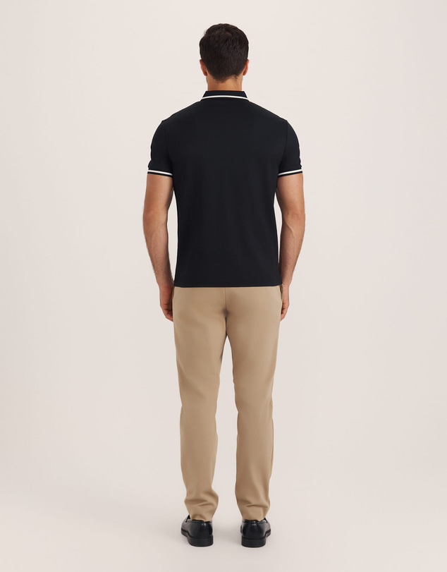 SABA - Ted Textured Cotton Polo