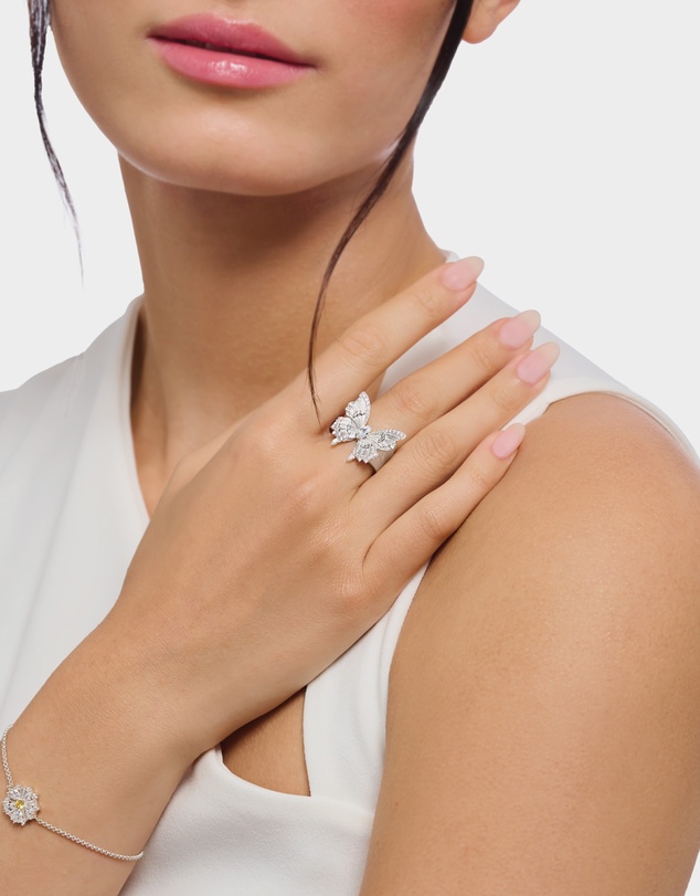 THOMAS SABO - THOMAS SABO Butterfly Paradise Cocktail Ring in Silver