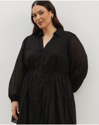 Atmos&Here Curvy - Ruby Tiered Mini Dress