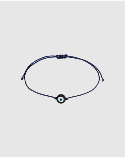 Kuzzoi - ICONIC EXCLUSIVE - Nylon Bracelet with Evil Eye Bead