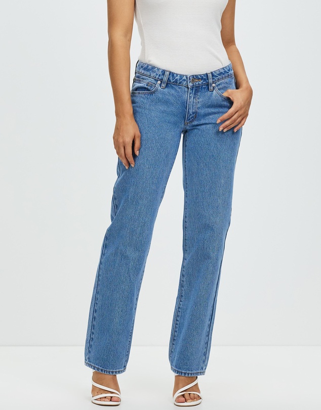Abrand - ABRAND FT. ELSA HOSK 99 Low Straight Jeans