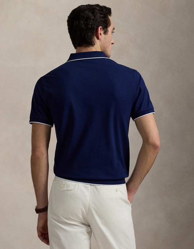 Polo Ralph Lauren - Jacquard Mesh Polo Shirt