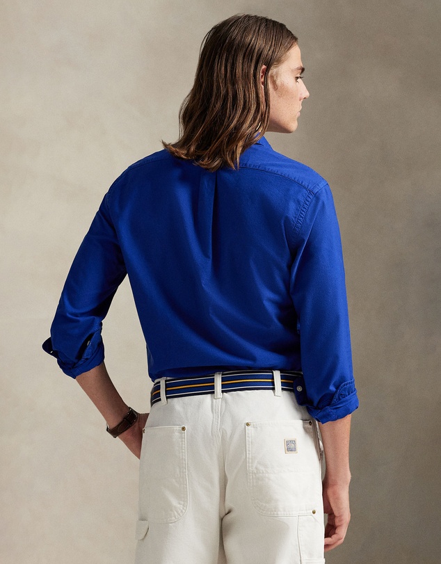 Polo Ralph Lauren - Custom Fit Garment-Dyed Oxford Shirt - ICONIC EXCLUSIVE