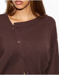Dazie - Zara Asymmetric Knit Jumper
