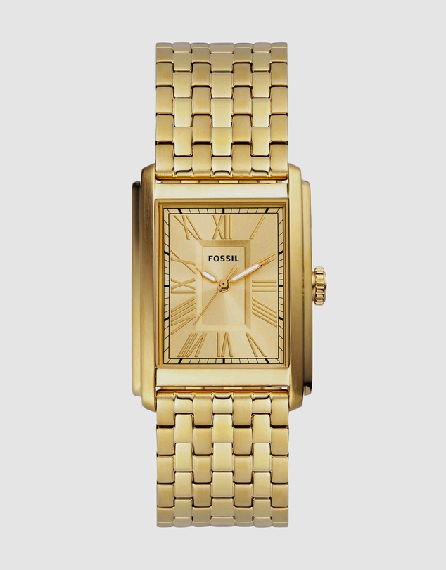 Fossil - Carraway Gold Tone Analogue Watch