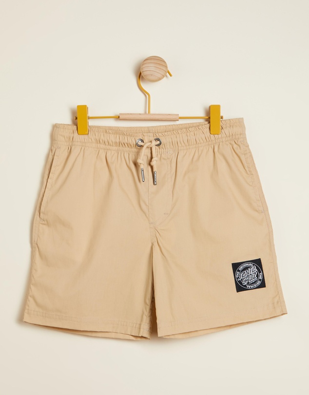 Santa Cruz - MFG Cruzier Solid Beach Shorts - Teens
