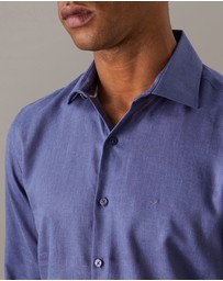 Calvin Klein - Linen Tencel Blend Dress Shirt
