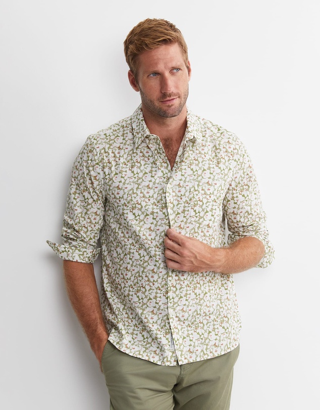 Sportscraft - George Long Sleeve Print Shirt