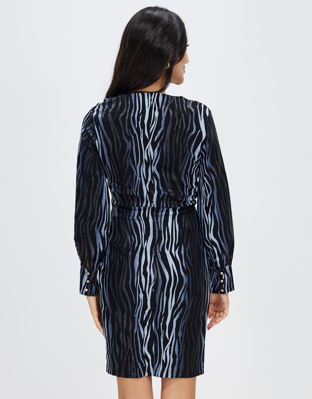Honey and Beau - Untamed Long Sleeve Dress