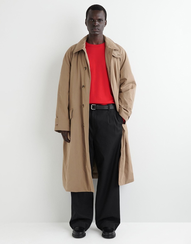 COS - Relaxed Jersey Interlock Long Sleeve T-Shirt
