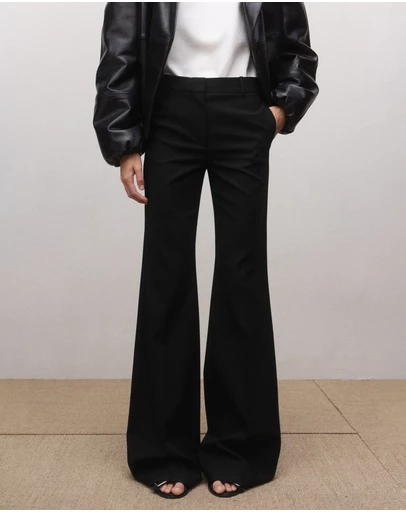 M.N.G - Mid-Rise Flare Trousers