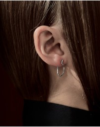 Karen Walker - Moon & Star Hoops