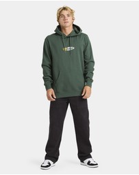 Quiksilver - Mens Channel Fix Pullover Hoodie