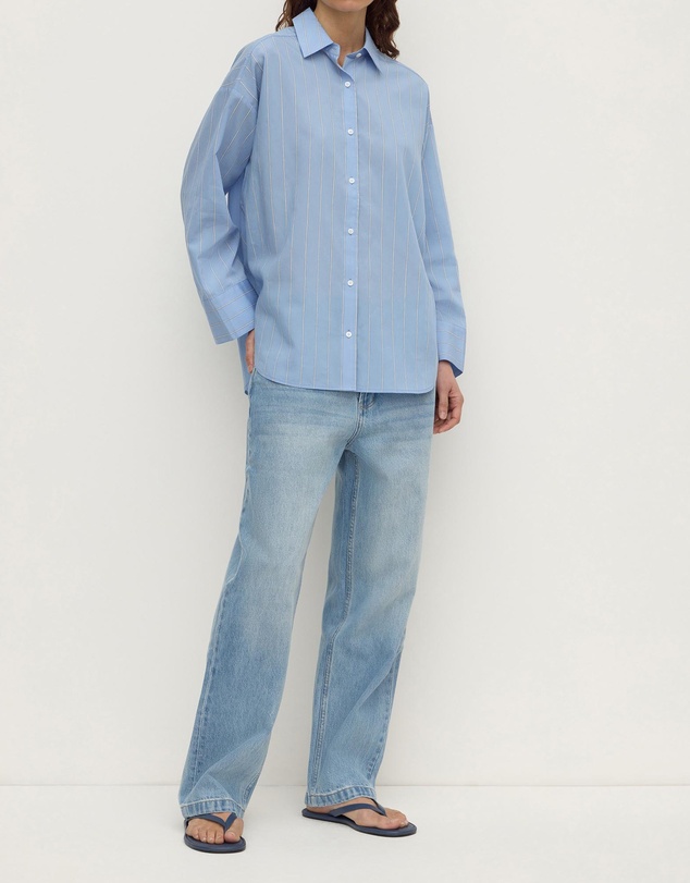 Assembly Label - Delaney Italian Stripe Shirt
