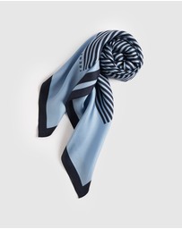 Trenery - Silk Stripe Scarf