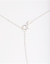 Lovisa - Sterling Silver Cubic Zirconia Heart Necklace