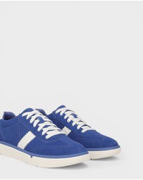 Vionic - City Walk Casual Sneaker - Blue Suede