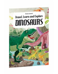Sassi - Travel Learn Explore Puzzle and Book Set Dinosaurs