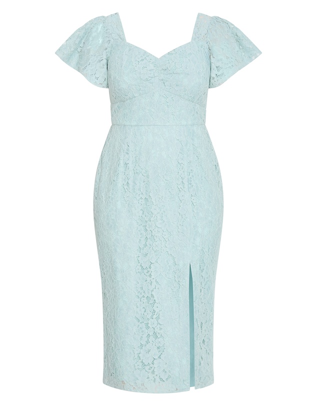City Chic - Maisie Lace Midi Dress