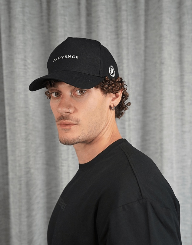 Provence - Classic Provence Cap Black/White