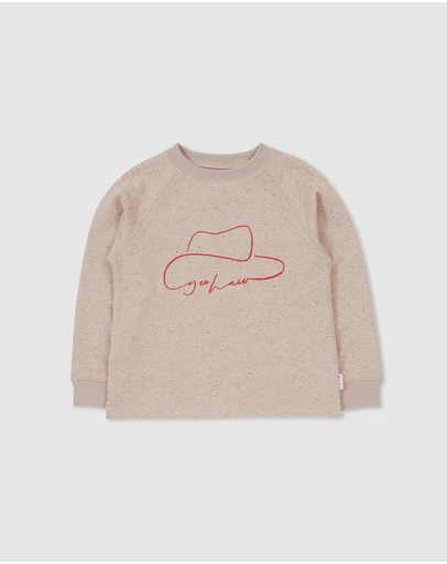 Olive & The Captain - Yee Haw Flecked Pullover