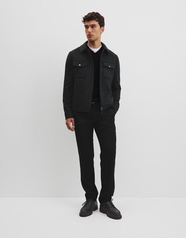 Country Road - Check Zip Through Jacket