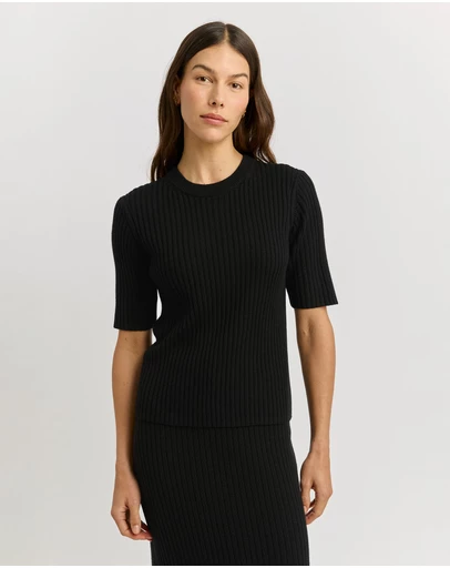 Toorallie - Rib Knit Top