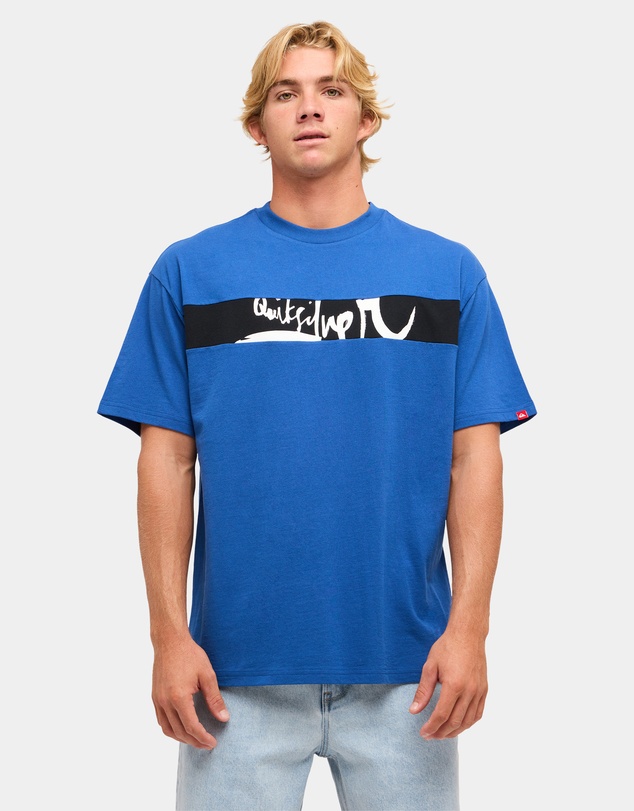 Quiksilver - Mens Impaired Panel Oversized T-Shirt