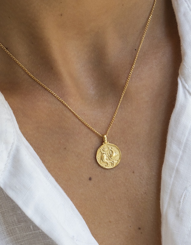 Kirstin Ash - Pisces Zodiac Necklace
