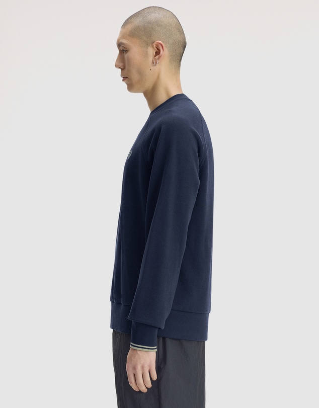 Fred Perry - Tipped Crew Neck Sweatshirt