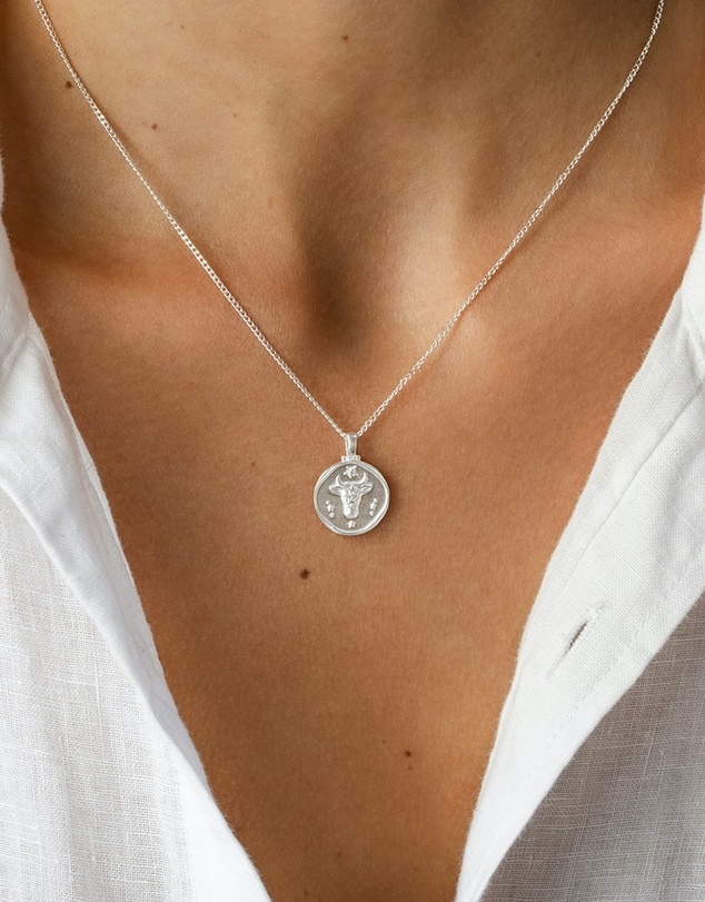 Kirstin Ash - Taurus Zodiac Necklace