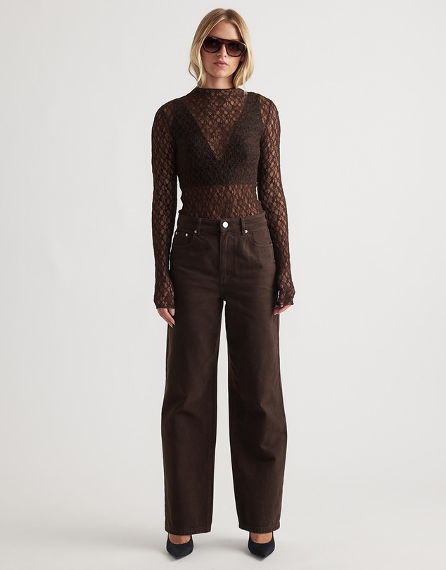 Decjuba - Amber Lace LS Top