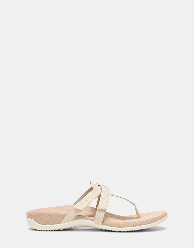 Vionic - Karley Toe Post Sandal - Cream