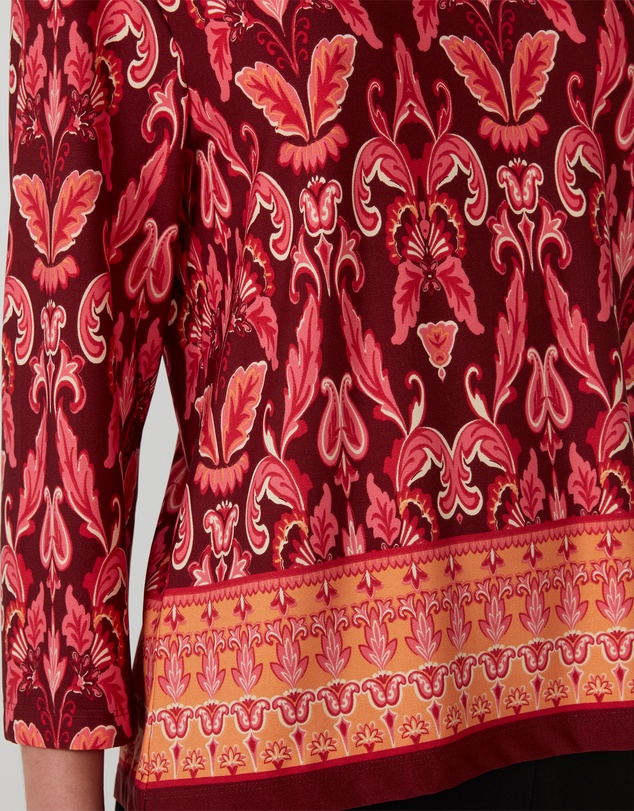 Stella - Pink Cherry Blossom Tunic Top