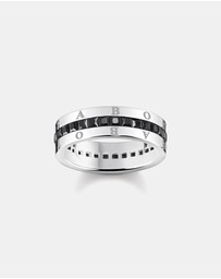 THOMAS SABO - Heritage Black Wide Band Ring