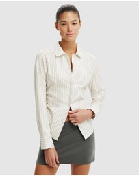 Cotton On - Peyton Gathered LS Shirt