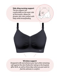 Hotmilk Maternity Lingerie - My Necessity 2.0 FlexFit Nursing Bra - Wirefree