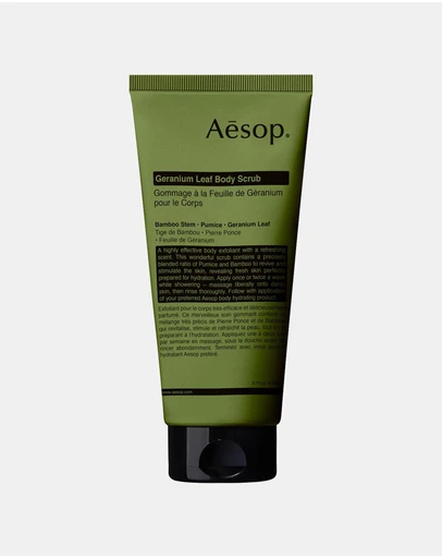 Aesop - Geranium Leaf Body Scrub 180ml