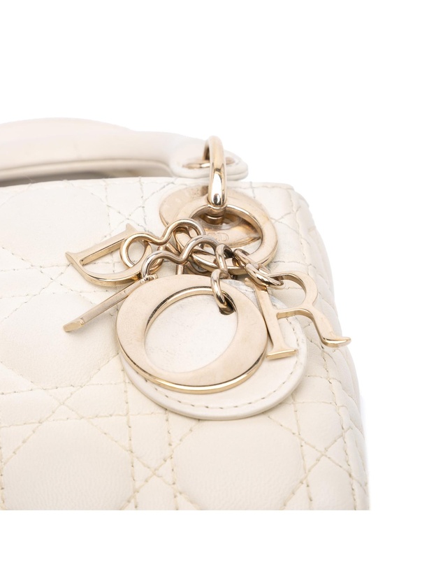 Pre-Loved by Azura Reborn - Pre-Loved dior Lady Dior Mini Quilted Leather Bag