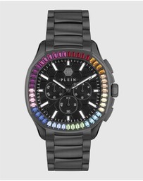 Philipp Plein - CHRONO SPECTRE Black Tone Case Black Bracelet 44mm