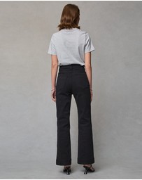 DRICOPER DENIM - Maarte Black Wide Leg Jeans