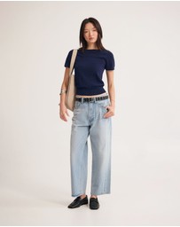 Oxford - Grace Short Sleeve Merino Knit