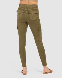 Spanx - Stretch Twill-Stretch Twill Ankle Cargo Pant