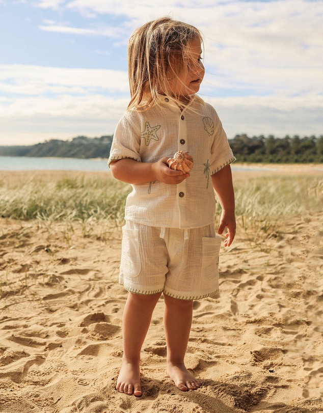 Kynd Baby - Woven Shirt in Pristine