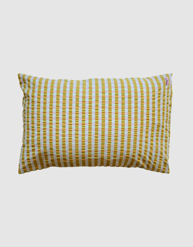 Mosey Me - Pink Quartz Seersucker Standard Pillowcase Set