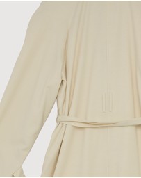 Revibe - Repaired Minima Esenciales Isra Cotton Twill Trench Coat - AU 12