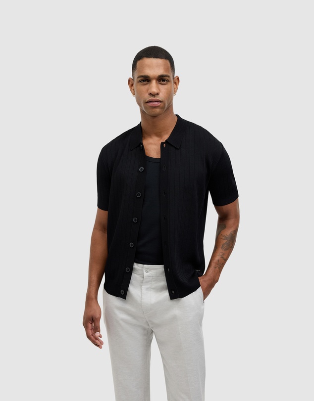 Politix - Stripe Knit Polo