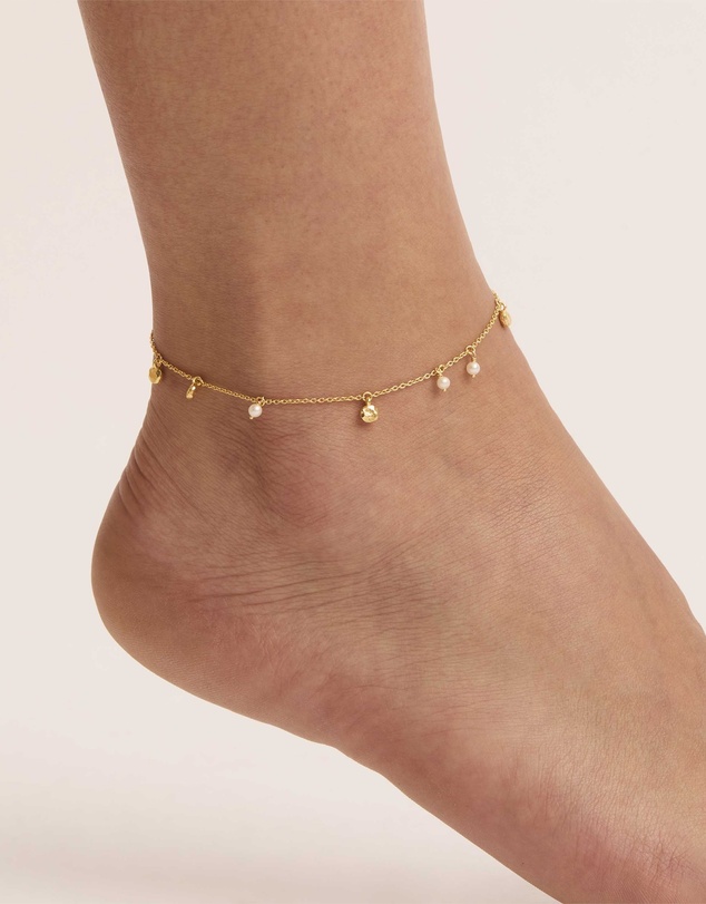 By Charlotte - Endless Grace Pearl Anklet